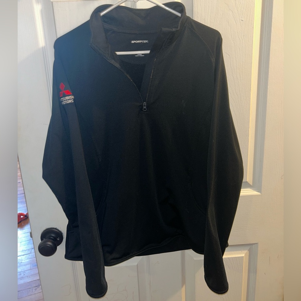 Mitsubishi Motors Ladies Quarter-Zip Pullover
